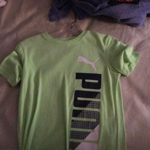 Puma green T-shirt